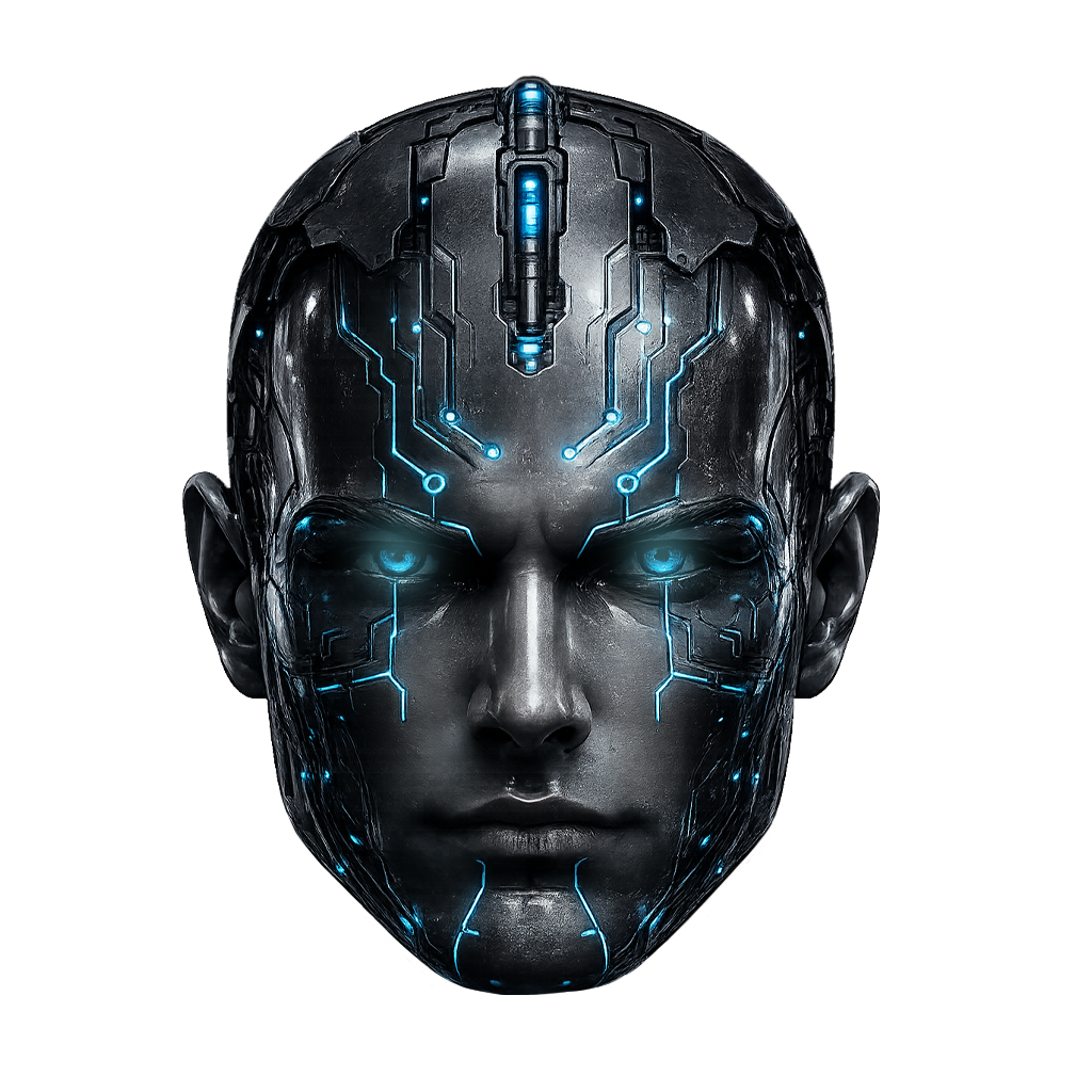 AI-powered cybersecurity assessment illustration
