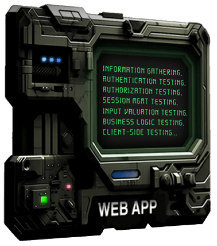 web app penetration test illustration